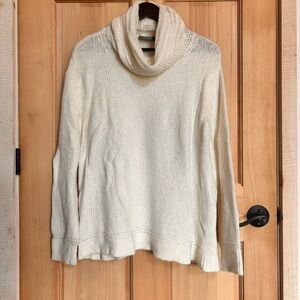 Wooden Ships Ivory Cowl Neck Sweater